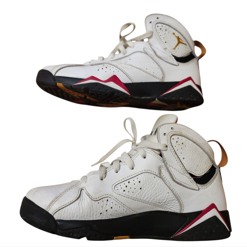 Jordan Kids Shoes White and Red